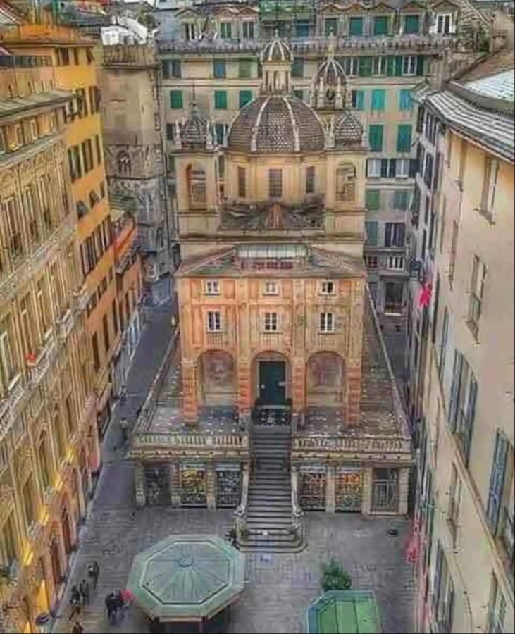 Amazing San Lorenzo 19, Rolli Palace Unesco - Stunning View Overlooking The Cathedral - Free Private Parking- Genova Esterno foto